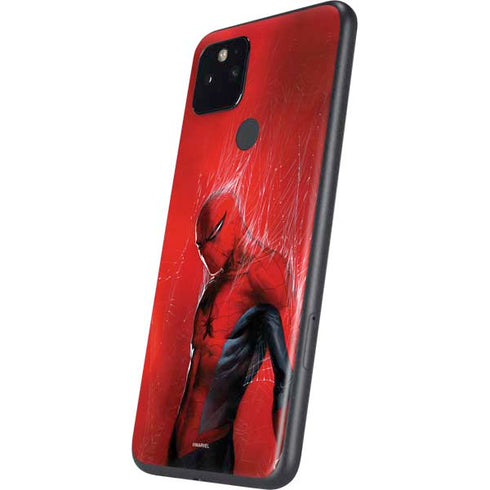 Marvel Spiderman The Amazing Spiderman Google Pixel 5 Skin